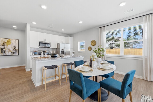 B3 2BR, 2BA - 1236SF - Kitchen/Dining Room - Allora Med Center