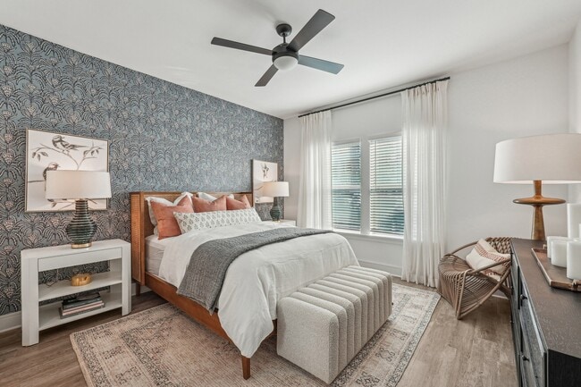 Large Bedroom with Window and Bathroom Access