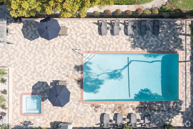 Resort Style Pool and Jacuzzi