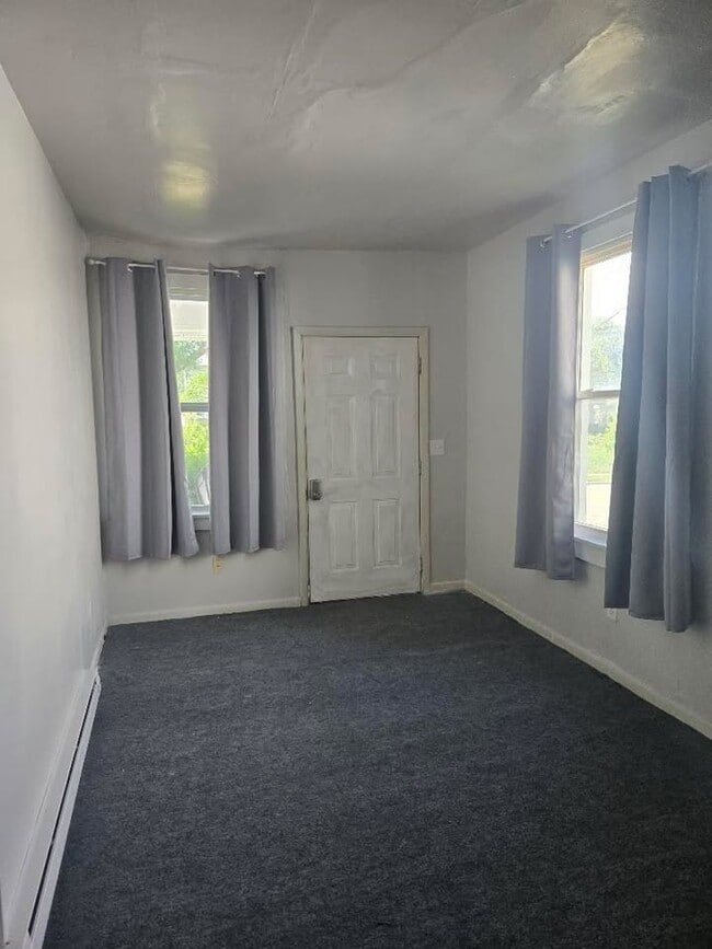 Living Room with New Carpet - 437 E 9th St Unit A