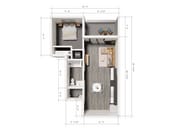 1 Bedroom Unit A7 ADA
