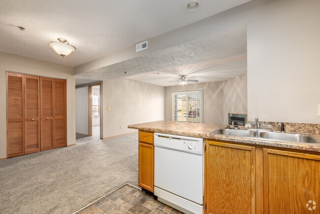 2BR, 2BA — 1,100SF — Kitchen