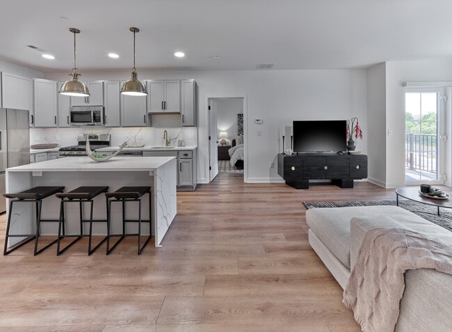 2 bdr kitchen open layout