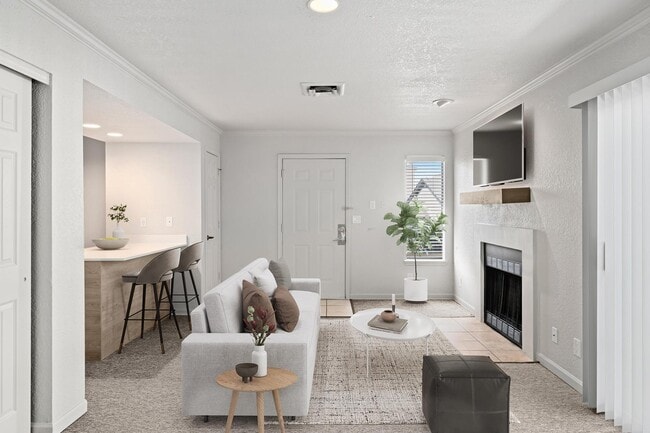 Living Room and Kitchen