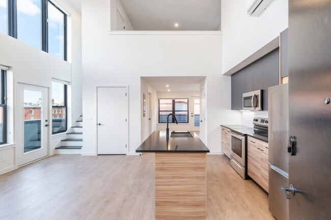 Lofted 1-Bedroom