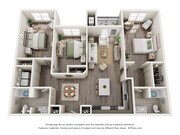 3 Bedrooms 2 Baths