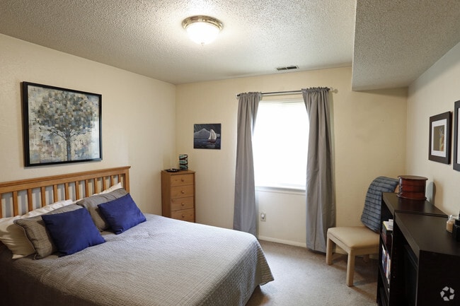 One Bedroom - Bedroom - Three Meadows Apartments