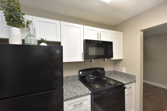 Granite Counters + Black Appliances - Park on Country Club