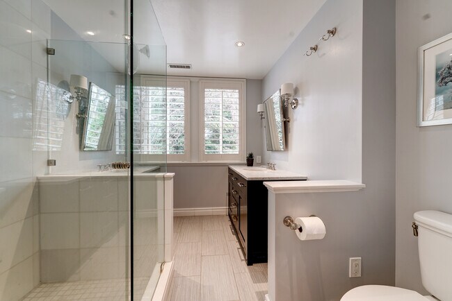Large walk-in marble shower with jets! - 1237 29th St NW