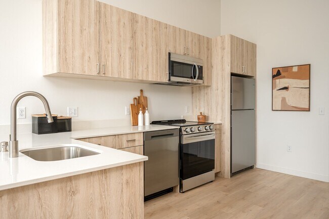 One Twenty Up | One Bedroom Kitchen
