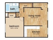 1BR/1BA