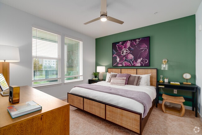 A2 - 1BR, 1BA - 747SF - Bedroom - Afton Palms