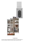 Sessile w Garage_1Bed_1Bath_916 Sq Ft