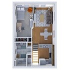 1B floor plan
