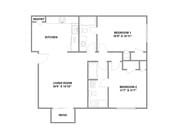 2BR/2BA