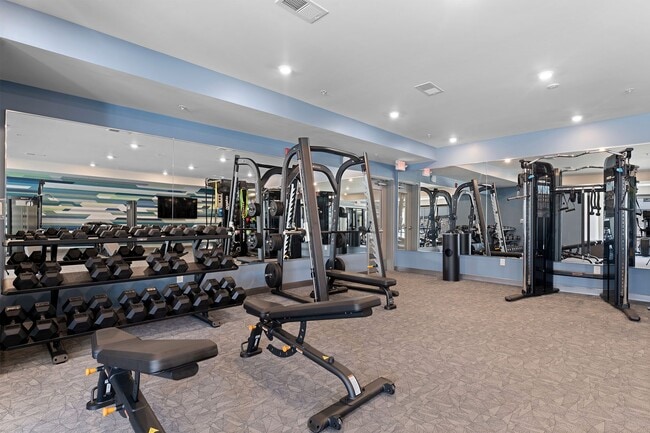 Fitness Center Strength Training - The Preserve at Peters Township