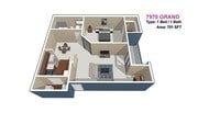 1 BED / 1 BATH
