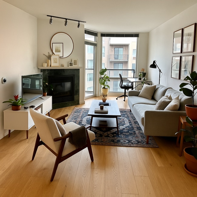 Living room - 2929 1st Ave Unit 604