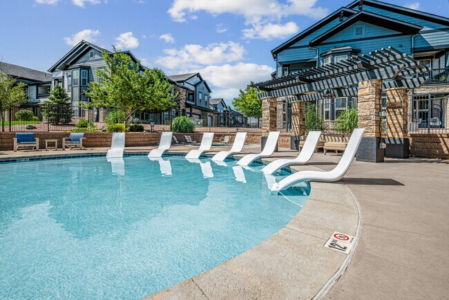 Swimming pool and sun deck