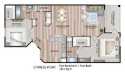 1227 Square Feet