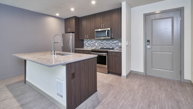 Kitchen with Stainless Steel Appliances