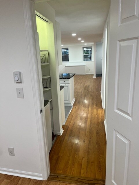 Hall to living area - 303 Hudson Ave Apartments