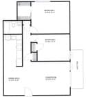 2BR/1BA