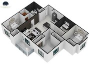 Three Bedroom Floor Plan