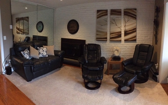 Living Room - 883 Weirs Blvd Condo Unit 34