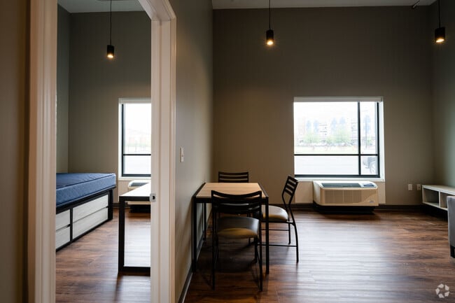 Living Room and Dining Area