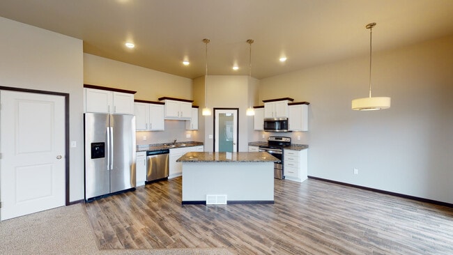 tri-level kitchen