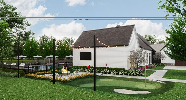 Putting Green & Outdoor Firepit