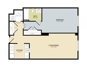 Explore the smart design of this cozy urban apartment, tailored for a modern lifestyle.