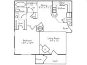 1BR/1BA