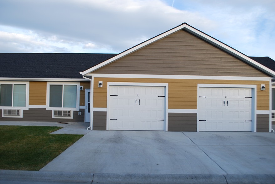 Exterior with attached garage included in rent