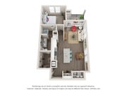 A4 | 1 Bed | 1 Bath | 808 sq.ft.