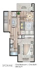 585 square feet