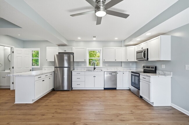 Kitchen next to Family Room
