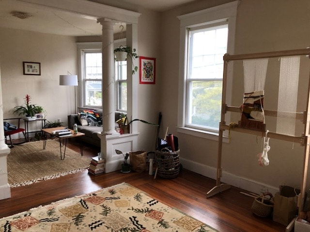 Living rm/ Den Combo - 8 Cottage St Unit Apt 2