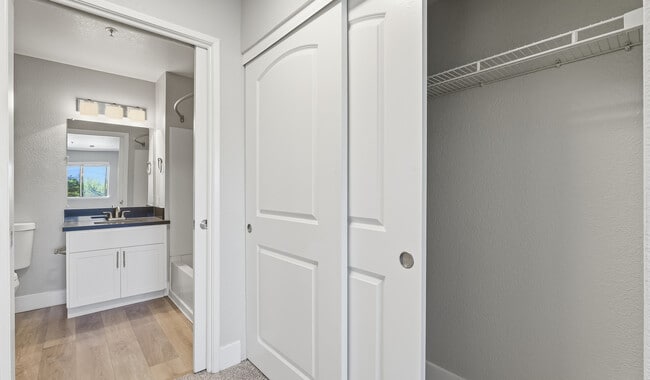 Stay organized with spacious closets.