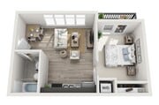 Lennox Flats - A2 Floor Plan