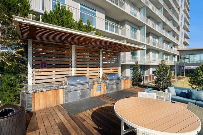 Luminary Residences Outdoor Grilling Area
