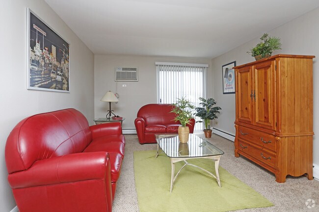 2 BR, 1 BA - Modern Style - Living Room
