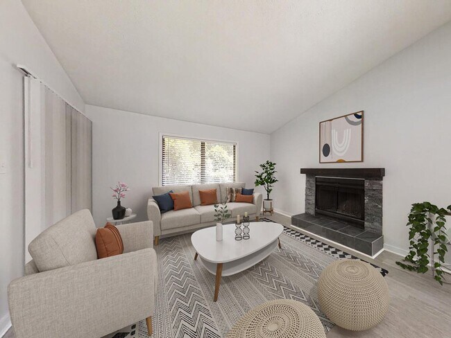 Vaulted Ceilings (in select homes) - Tartan Place