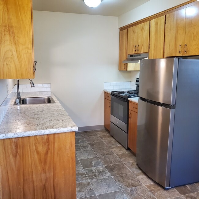 New appliances and countertop - The Colony Senior Living