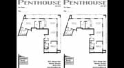 2 Bed / 2 Bath Penthouse - 1,455 SF