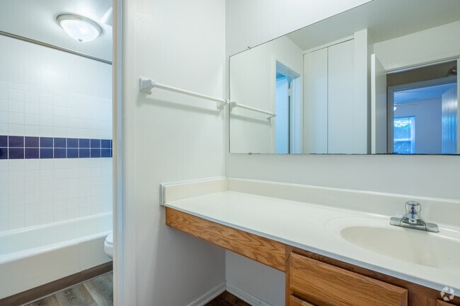 1BR, 1BA - 720SF - Bathroom