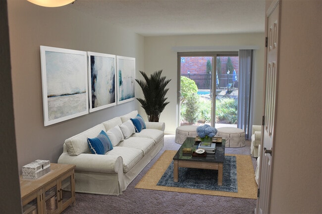 Two bedroom with pool view