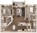 B3 floor plan The Leo LoSo