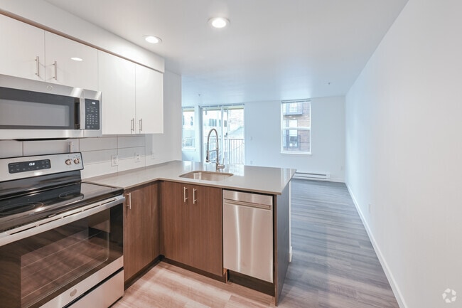 1HAB, 1BA - 550&nbsp;ft² - Lake Union Tower